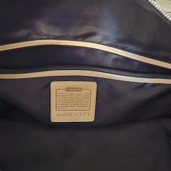 Coach Signature Boston Travel Bag - Picture 11 of 15